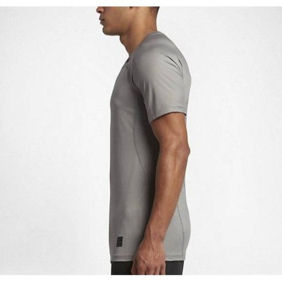 MEN'S NIKE PRO HYPERCOOL FITTED Shirt small grey - Picture 2 of 11